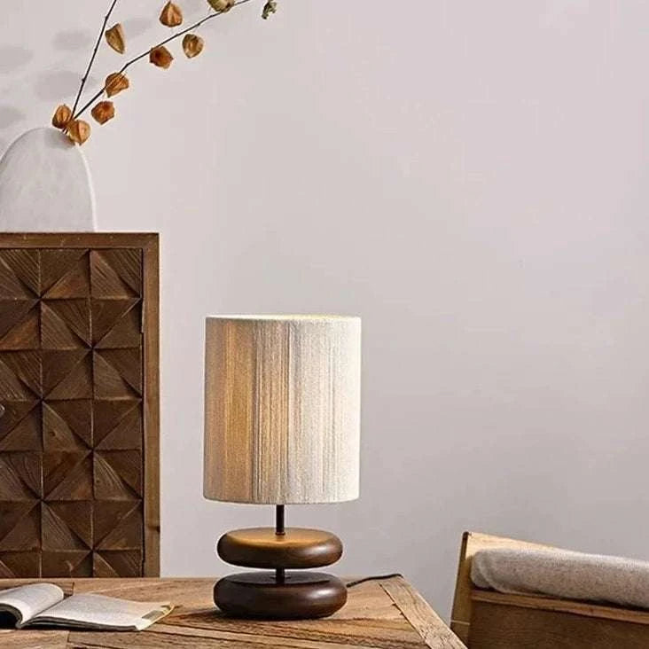 Japanese Style Wood Table Lamp | Embrace Elegance and Serenity