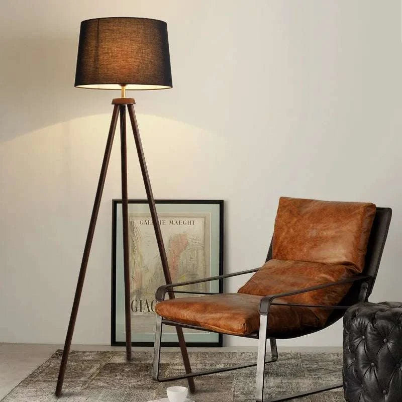 Mid-Century Tripod Floor Lamp | Timeless Charm