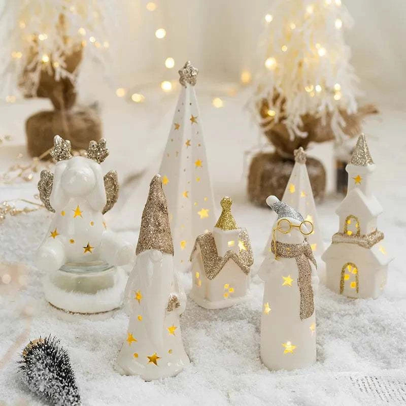 Christmas Ceramic Ornament | Ambiance Lights DecorOrangme