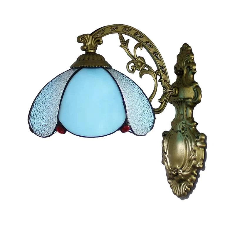 Stained Glass Wall Sconce - Add European Style to Any Room
