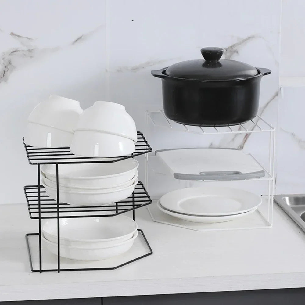 Kitchen Corner Shelf 3 Tier Storage for Organized Kitchens - orangme.com