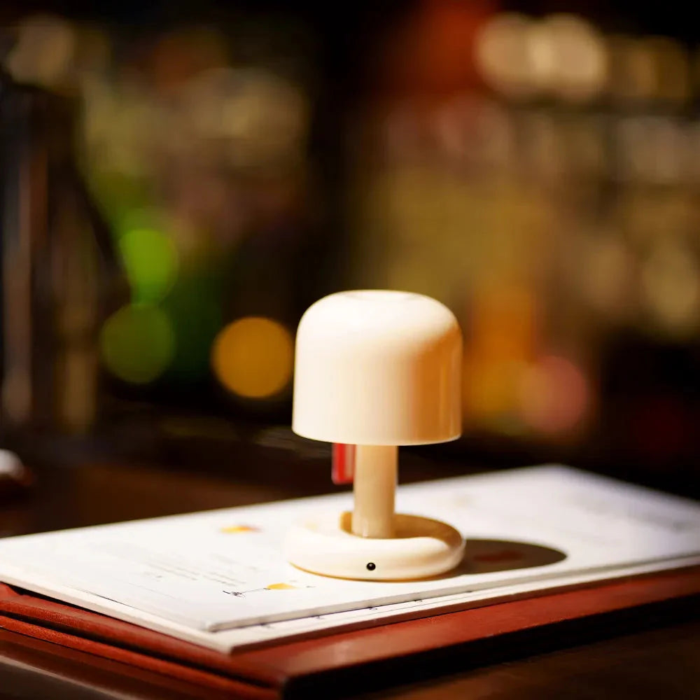 Mushroom Lamp - Portable Illumination & Healing Warmth - orangme.com