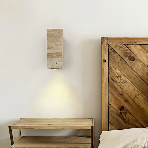 Travertine Stone Wall Light | Timeless Luxury for Your SpaceOrangme
