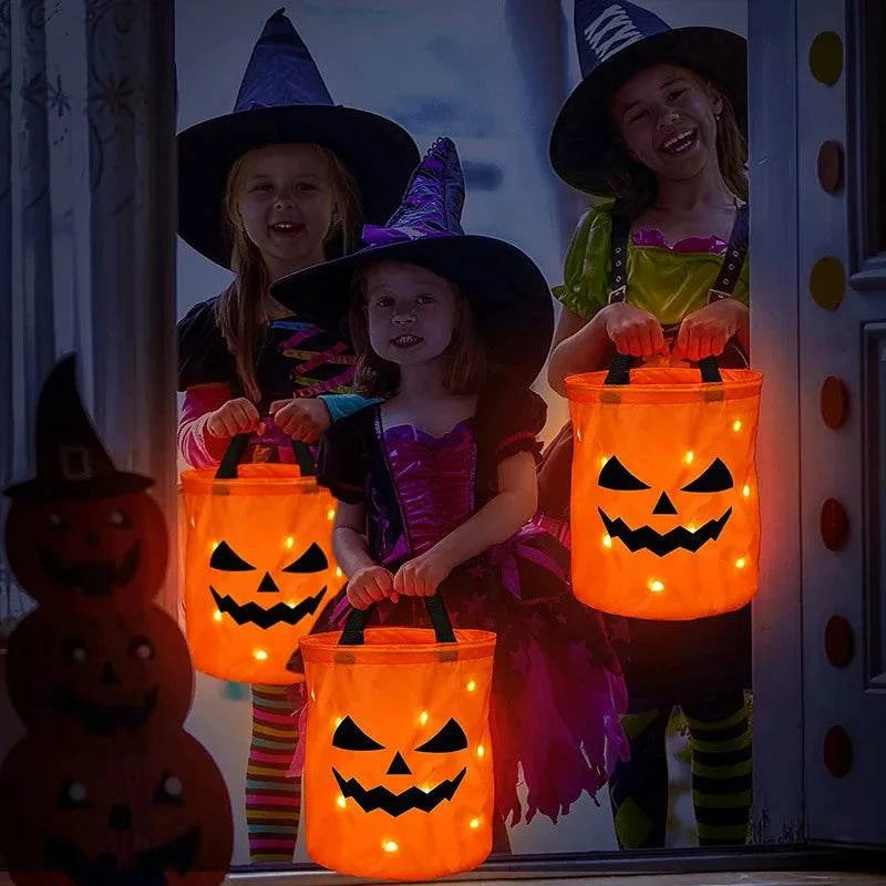 Trick or Treat Bucket | Halloween Bucket | Candy BucketOrangme