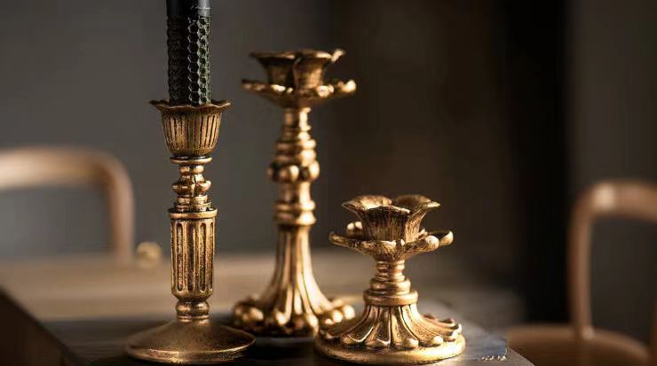 gold candlestick