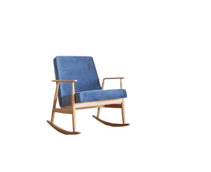 Ash Wood Rocking Chair | Chilling Home Decor - Orangme