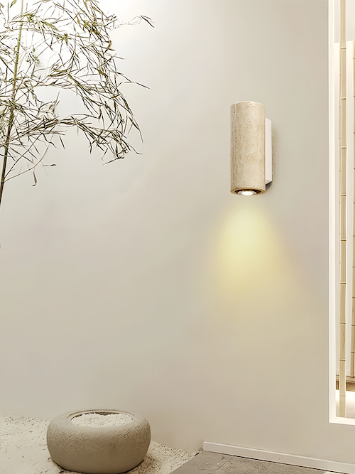 Travertine Stone Wall Light | Timeless Luxury for Your SpaceOrangme