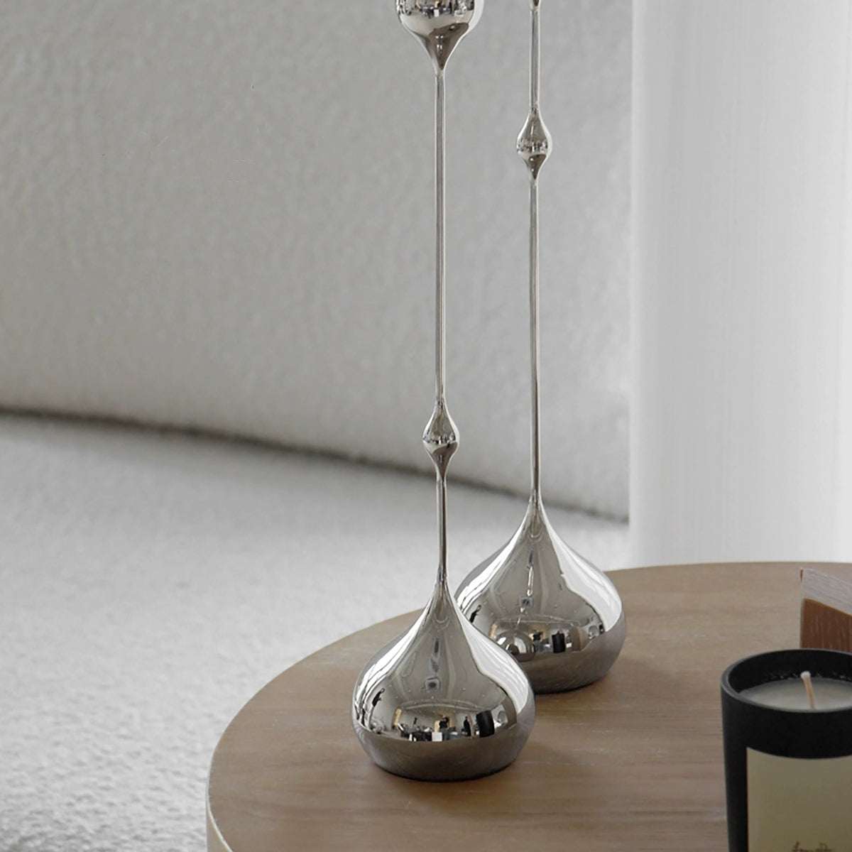 Silver Candle Holder – Elegant Luxury Decor for Stylish Spaces
