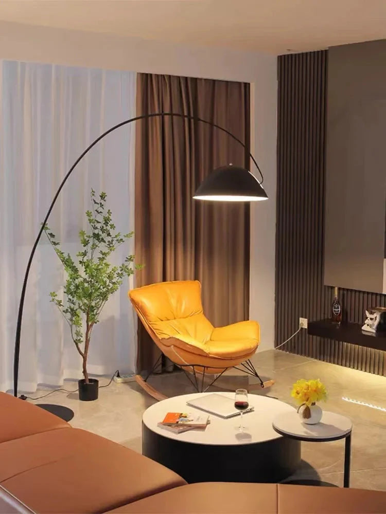 Arc Floor Lamp | Rustic Charm & Industrial Chic Lighting - orangme.com
