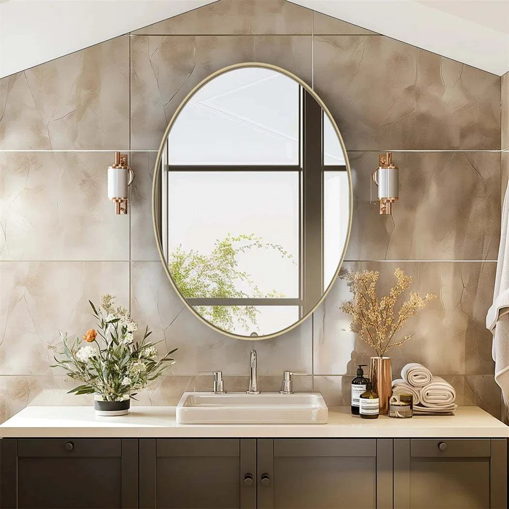 Orangme Bathroom Vanity Mirror – Elegant Design for Bedroom, Living Ro - Orangme