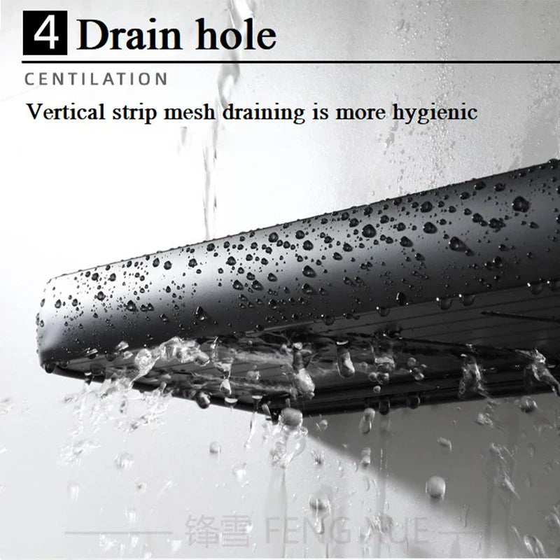 Black Bathroom Shelf: Stylish Storage for Your Home - orangme.com