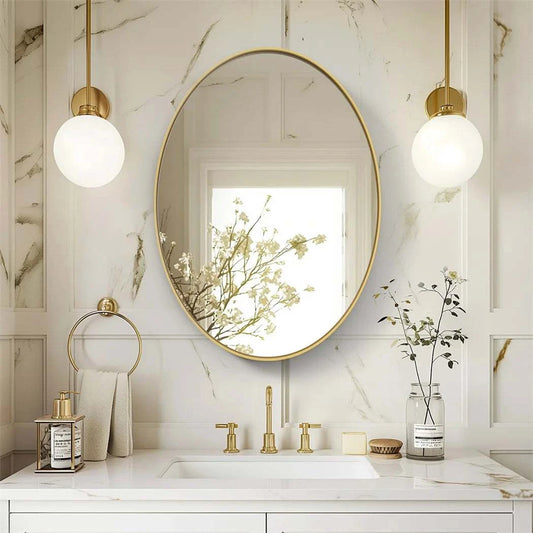 Orangme Bathroom Vanity Mirror – Elegant Design for Bedroom, Living Ro - Orangme