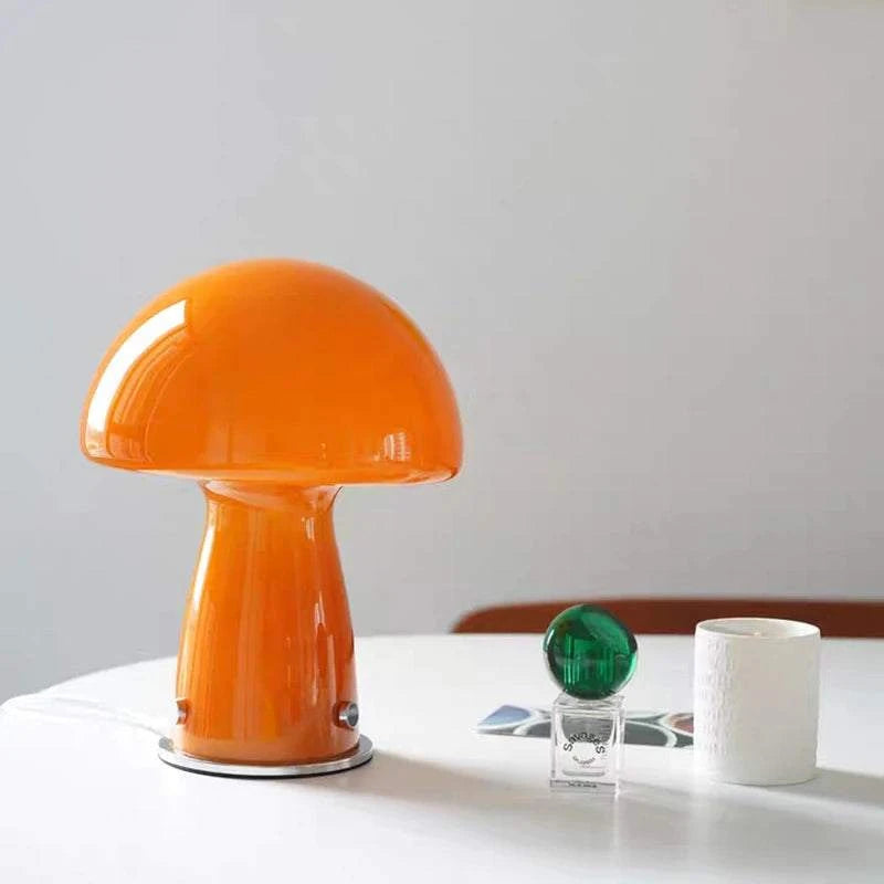Whimsical Bedside Table Lamp: Small Mushroom Night LightOrangme