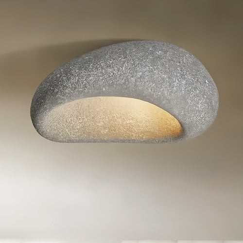 Japanese Wabi Sabi Led Ceiling Light | Timeless Aesthetic - Orangme