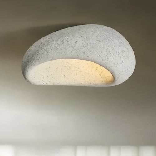 Japanese Wabi Sabi Led Ceiling Light | Timeless Aesthetic - Orangme