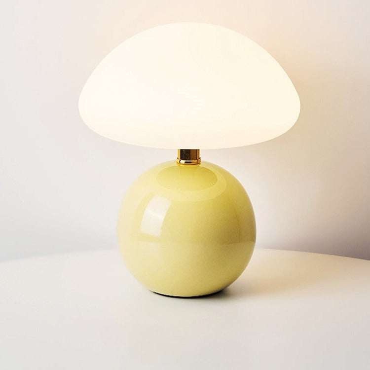 White Mushroom Lamp  | Flower Bud Table Lamps Night Lights - Orangme