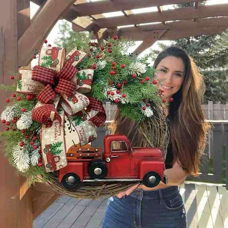 35cm Christmas Door decor | New Year Home Decoration 2025 - Orangme.com