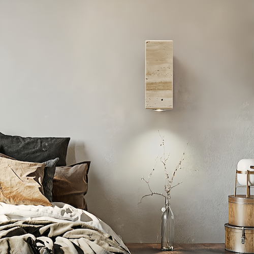 Travertine Stone Wall Light | Timeless Luxury for Your SpaceOrangme