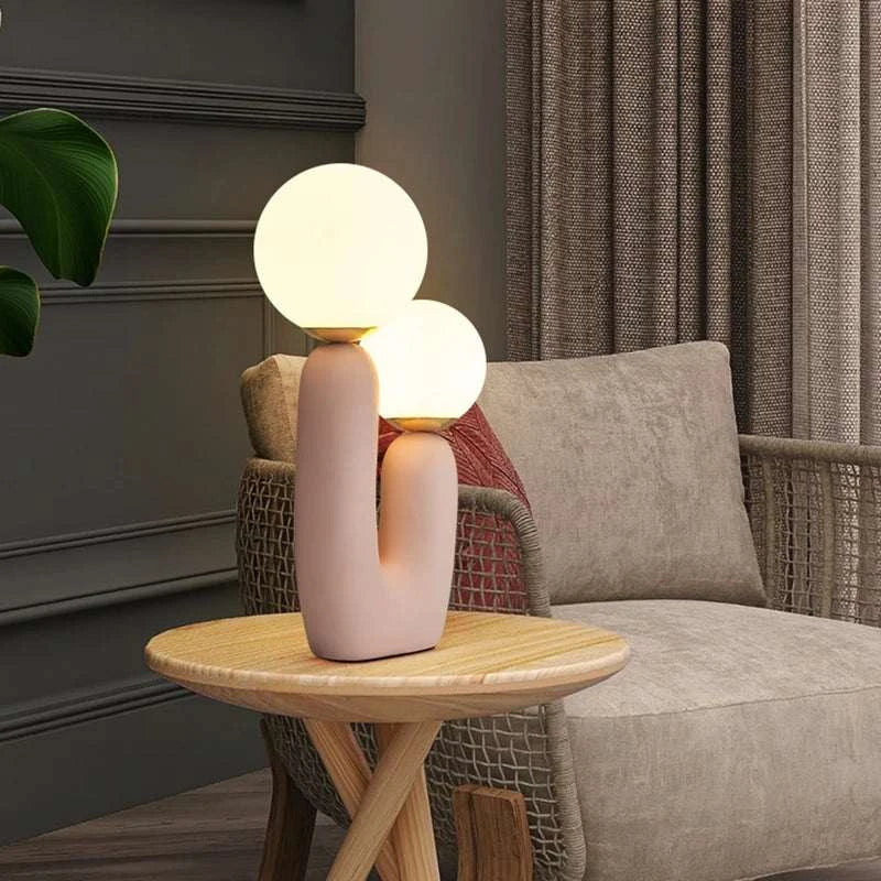 pink side table lamp - orangme.com