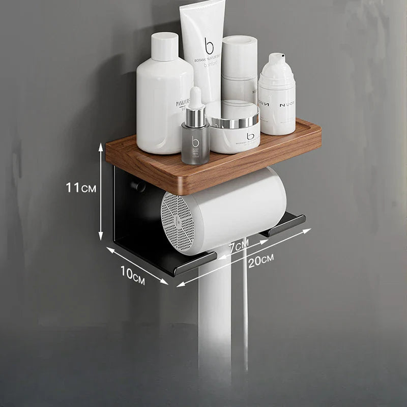Hairdryer Holder: Elevate Bathroom & Bedroom Decor - orangme.com