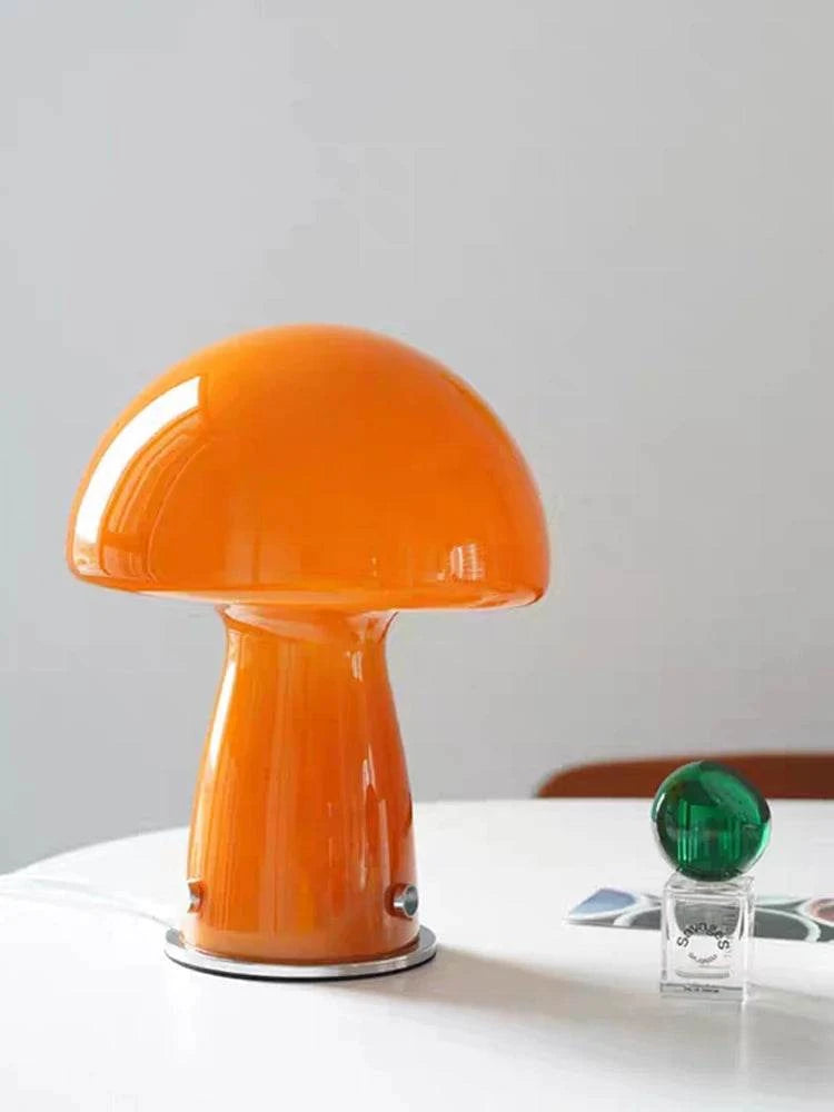 Whimsical Bedside Table Lamp: Small Mushroom Night LightOrangme