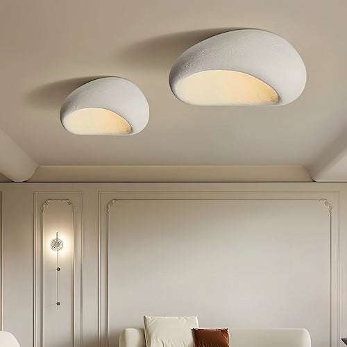 Japanese Wabi Sabi Led Ceiling Light | Timeless Aesthetic - Orangme
