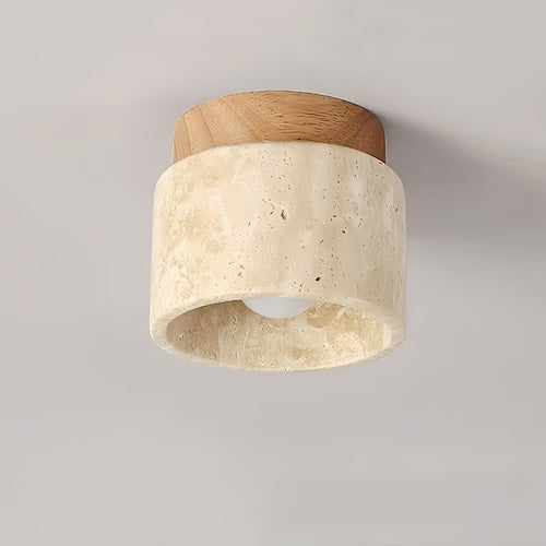 Wabi Sabi Yellow Marble Bedroom Ceiling Lights - orangme.com