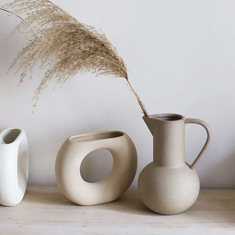 Grand vase en terre cuite | Beauté intemporelle et élégance rustique