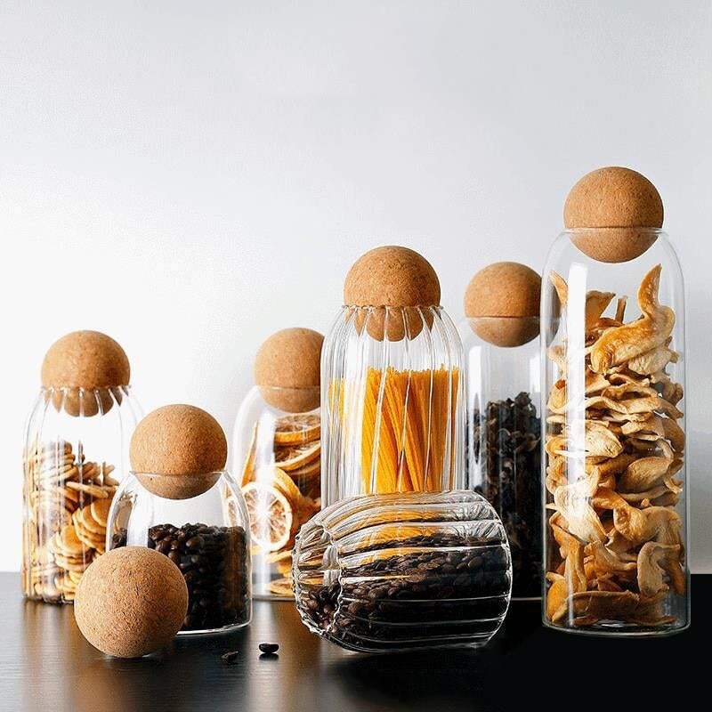 Storage Glass Jars, orangme.com