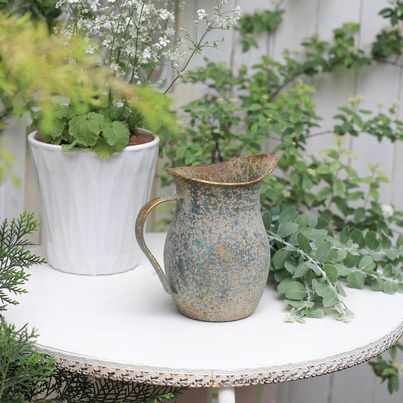 French Style Farmhouse Decorative Water Pitcher - Orangme