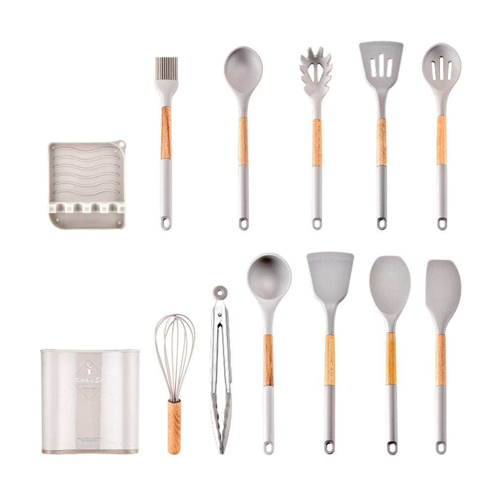 Professional Silicone Cooking Utensils Set - Orangme