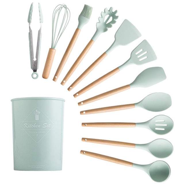 Non Toxic Silicone Cooking Utensils - Orangme
