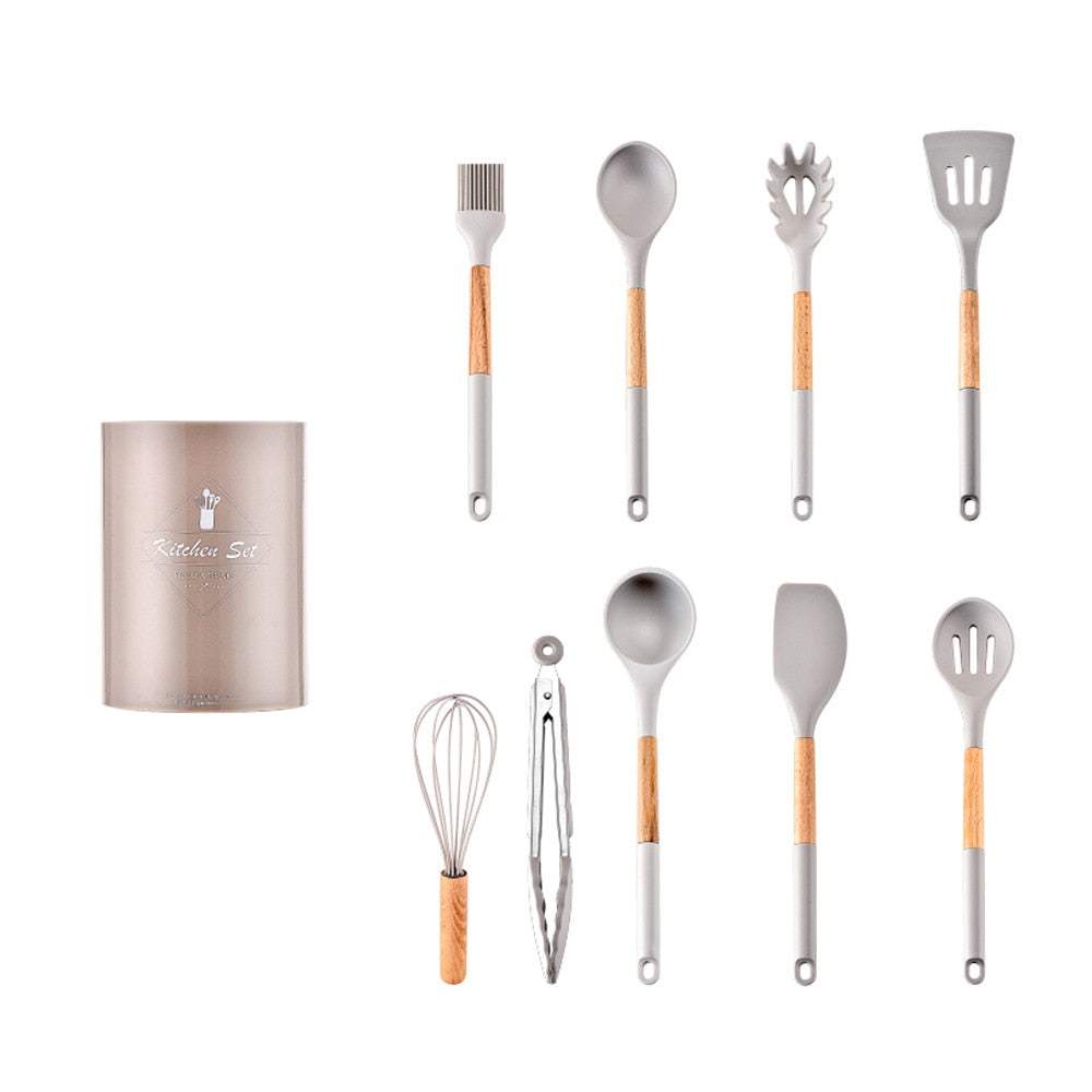 Professional Silicone Cooking Utensils Set - Orangme