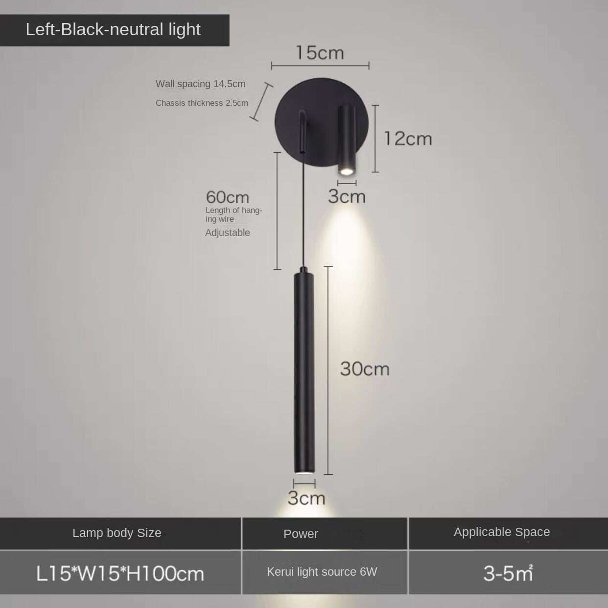 LED Wall Lights For Bedroom