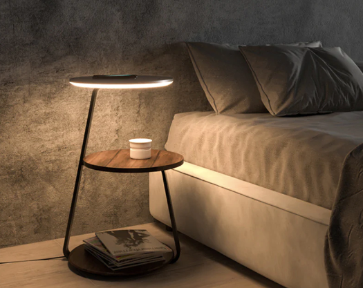 Elevate Your Bedroom Experience with a Wireless Charging Bedside Table