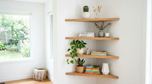 How to Build a Corner Shelf - orangme.com