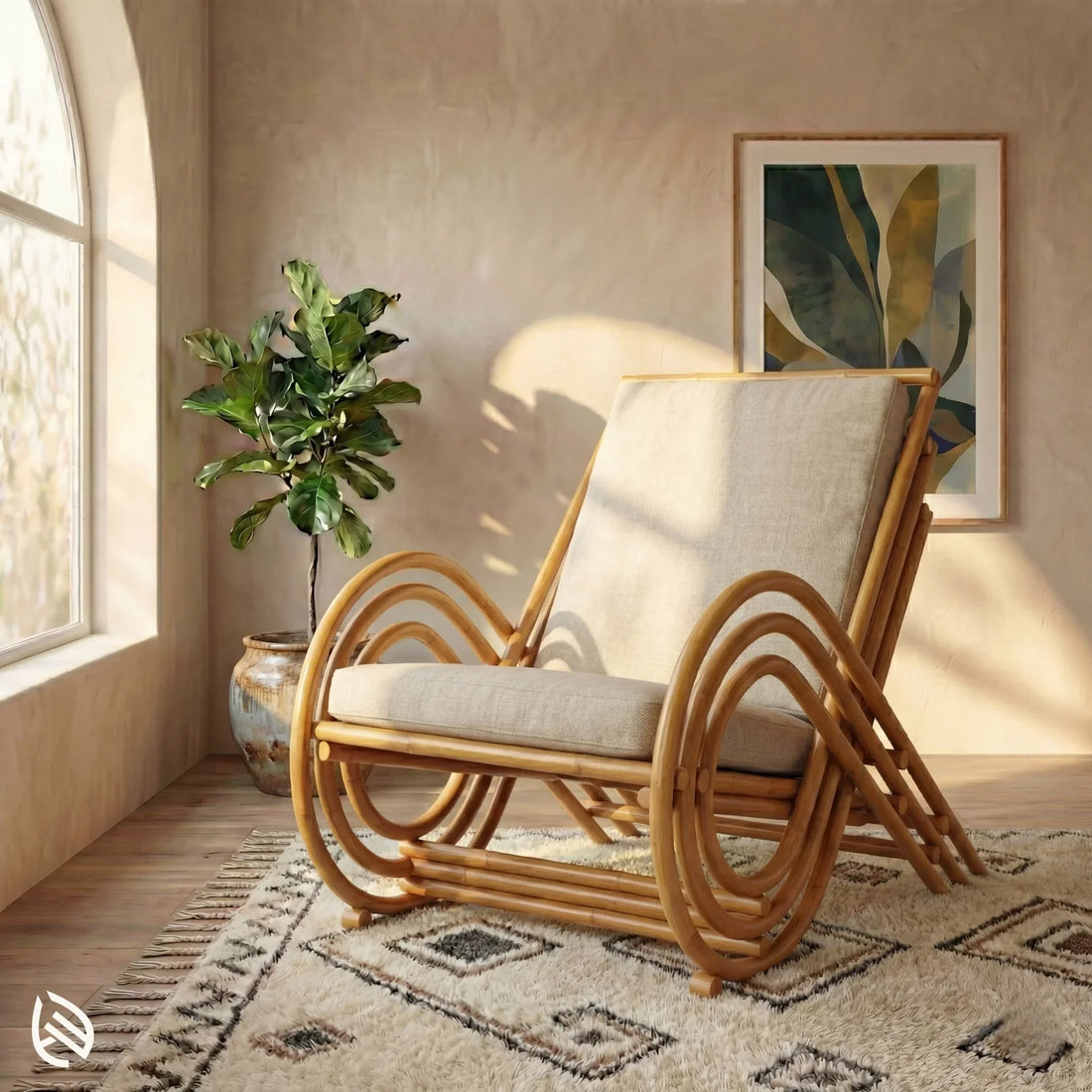 What is a rattan chair?