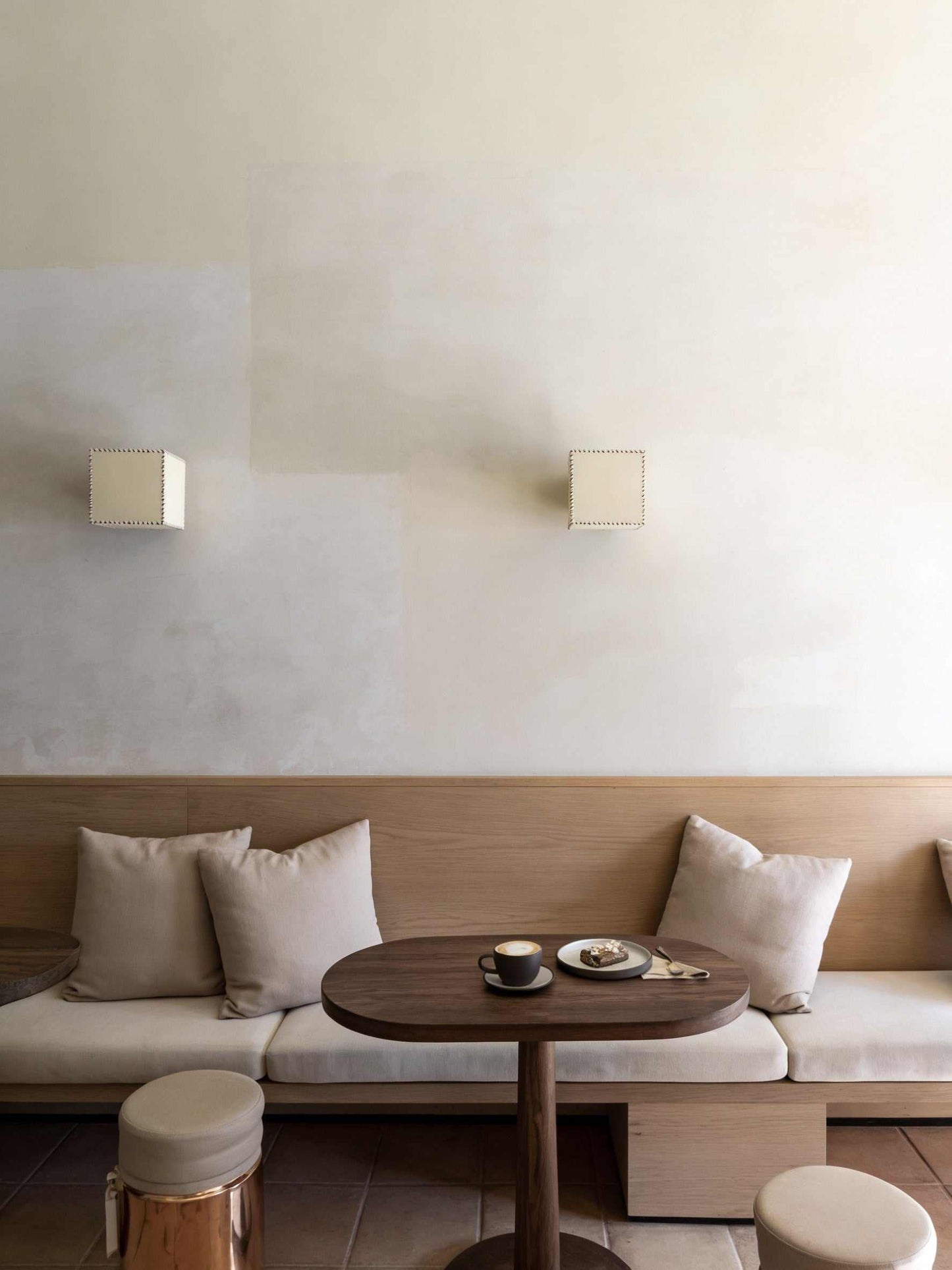 Square Modern Minimalist Wall Sconce – Living Room & Bedroom Background Wall