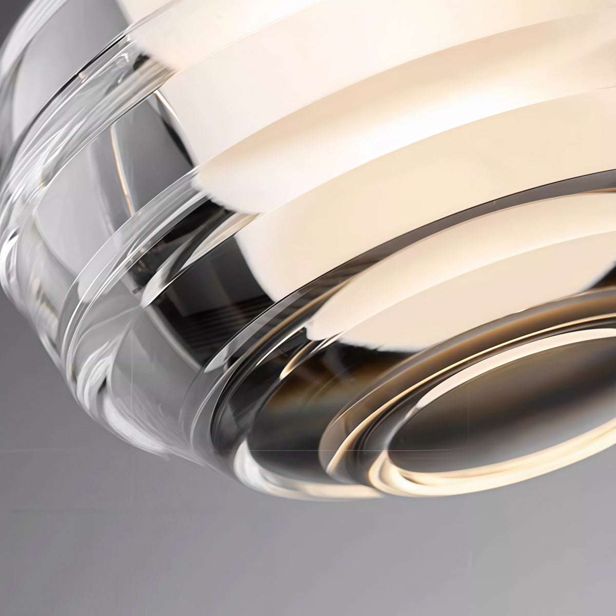 Minimalist Chandelier for Villa Duplex Stairwells and Dining Areas with Spiral Staircases