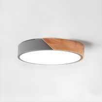 Stylish LED Macaroon flush mount ceiling light with modern circular design.