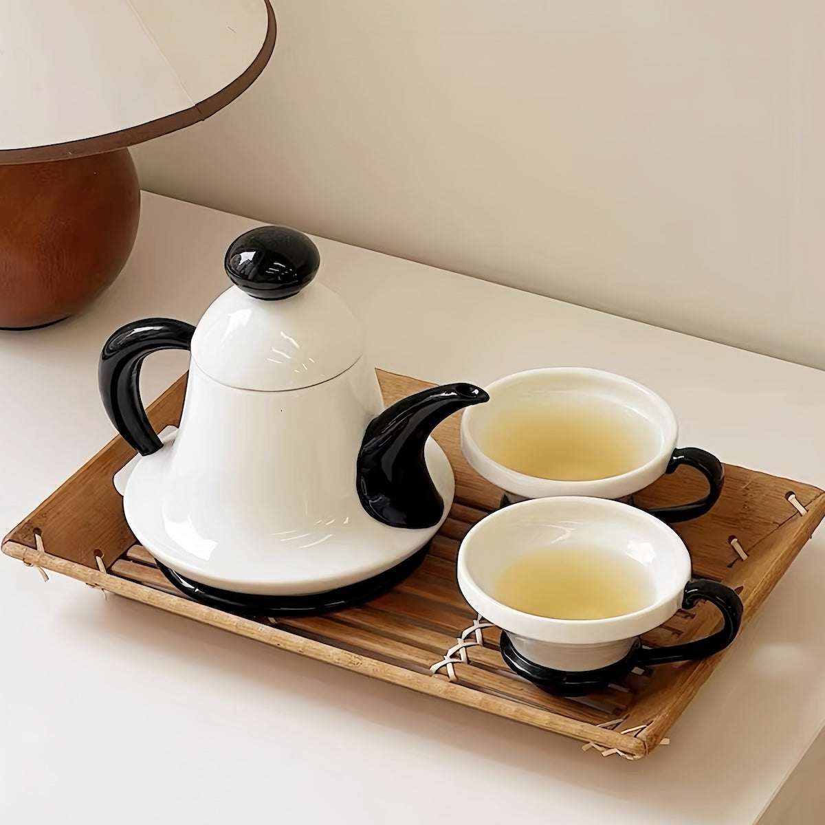 Teapot and Cup Set - Vintage-Style Elegant Home Afternoon Tea Set