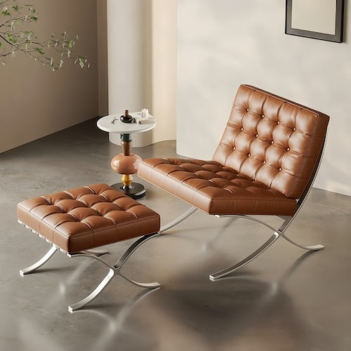 Barcelona Chair | Premium Black & Brown Leather Seating Solutions