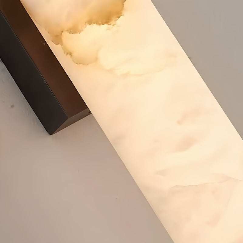 Natural Marble LED Wall Light in luxurious setting - orangme.com