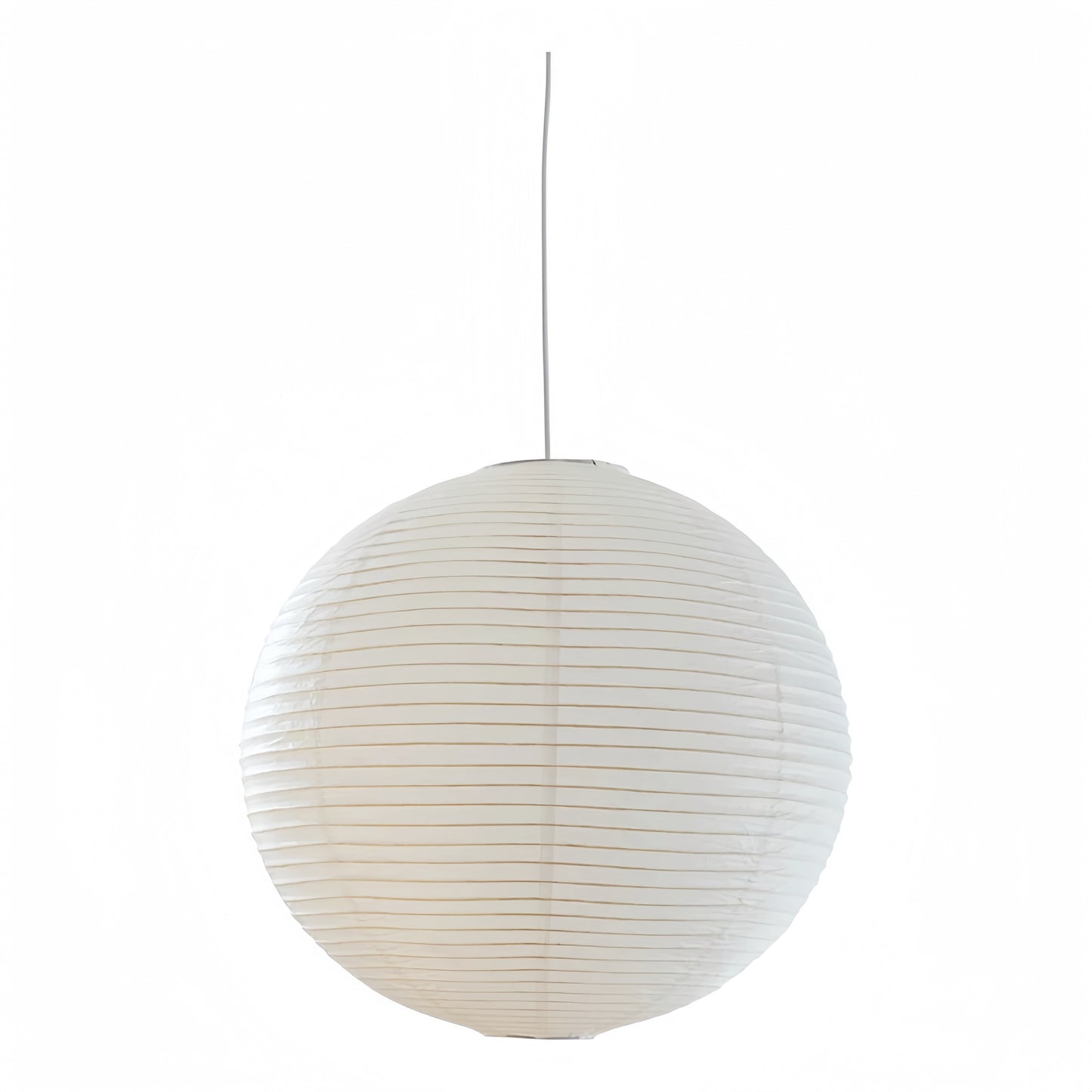 Noguchi Isamu Pendant: Soft Rice Paper Light for Coffee Houses & Living Rooms