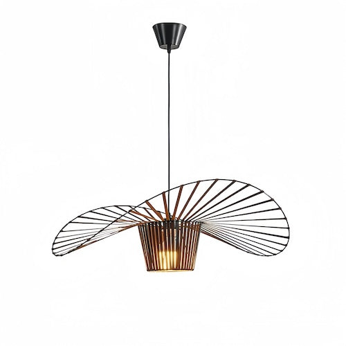 Straw Hat Led Ceiling Light | Modern, Durable Design