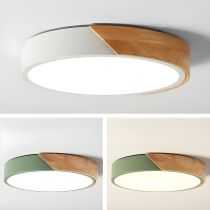LED Macaroon Flush Mount Ceiling Light - Stylish & Modern