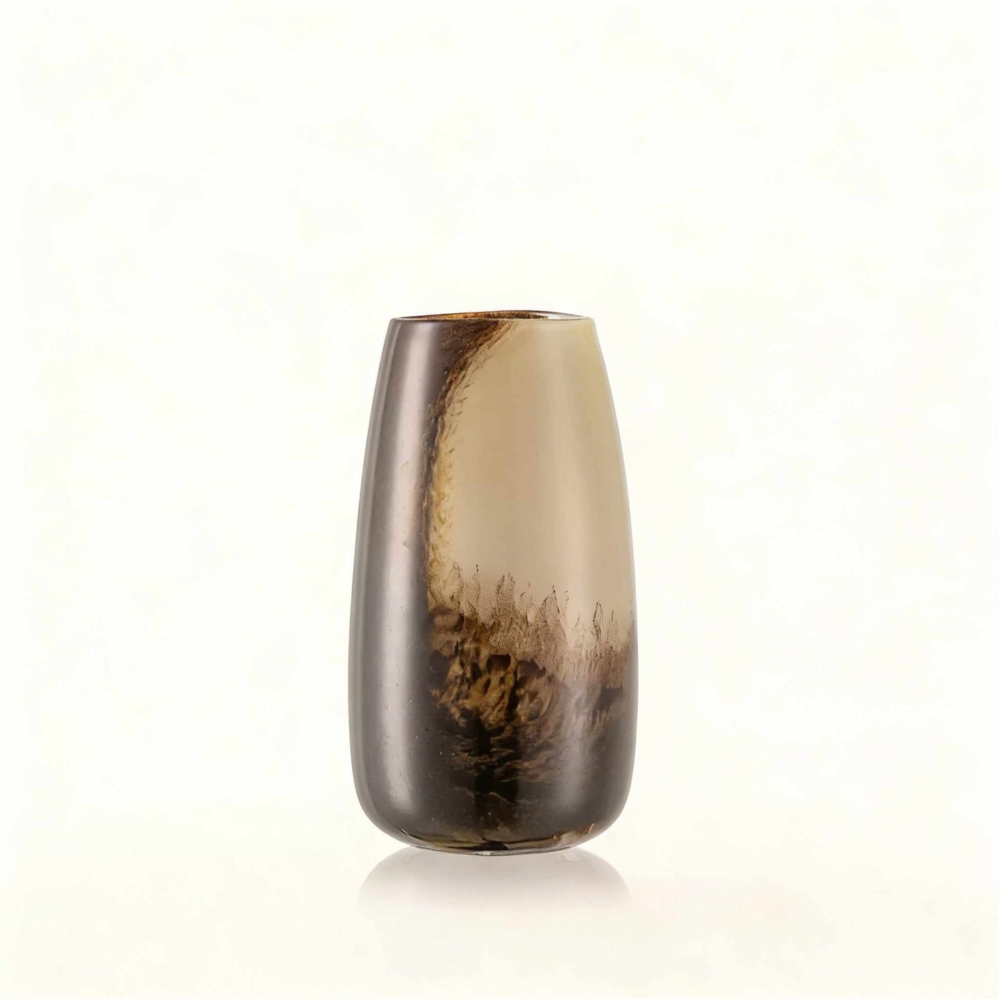 Glass Vase - Vintage French & Mid-Century Style Decor for Elegant Home Arrangements