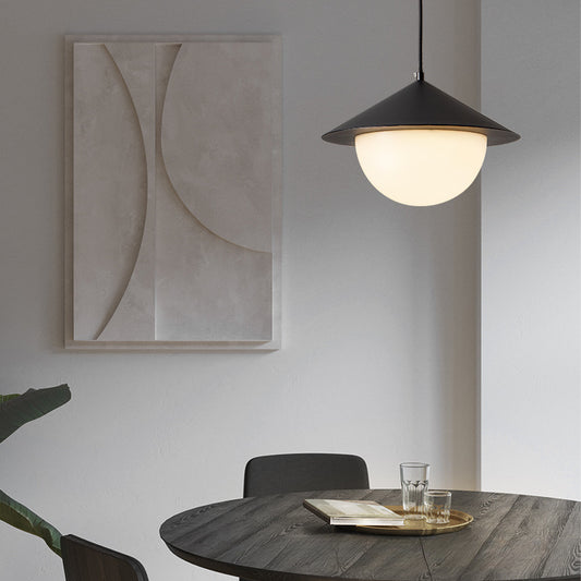Dining Room Pendant Lights | Hat Semi-Circular Design