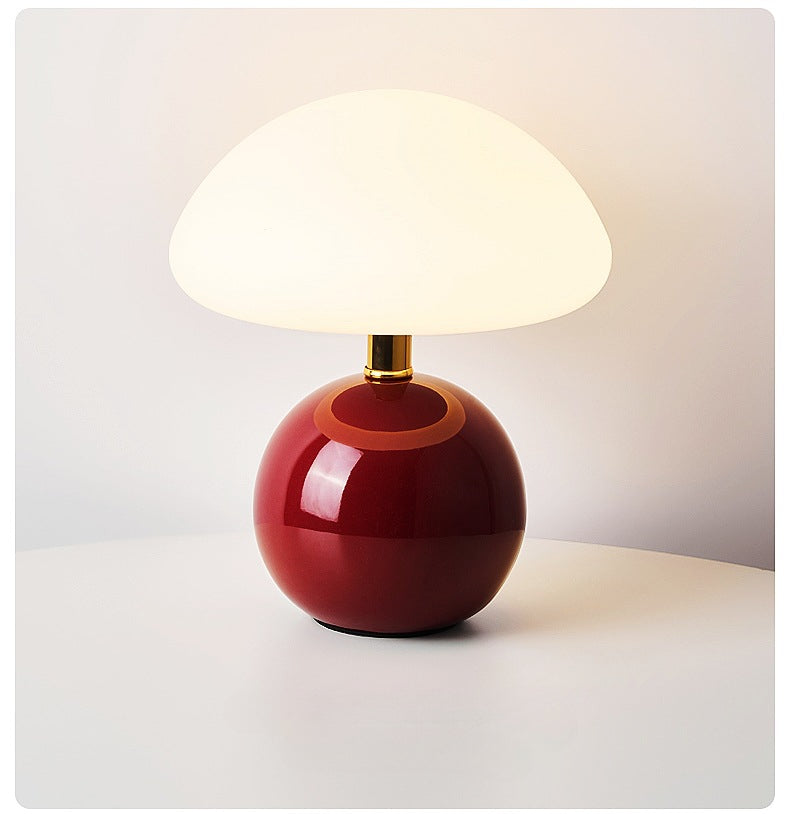White Mushroom Lamp  | Flower Bud Table Lamps Night Lights - Orangme
