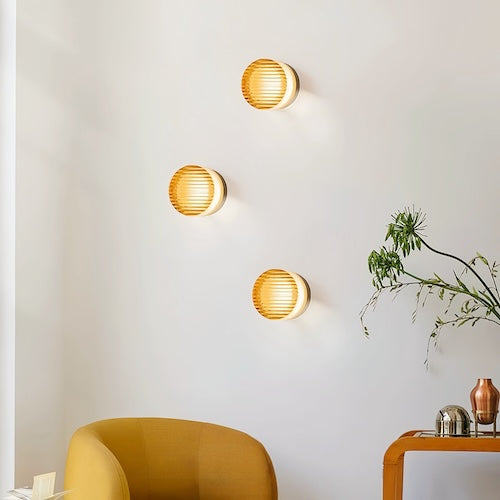 Acrylic Round Lounge Wall Lights - orangme.com